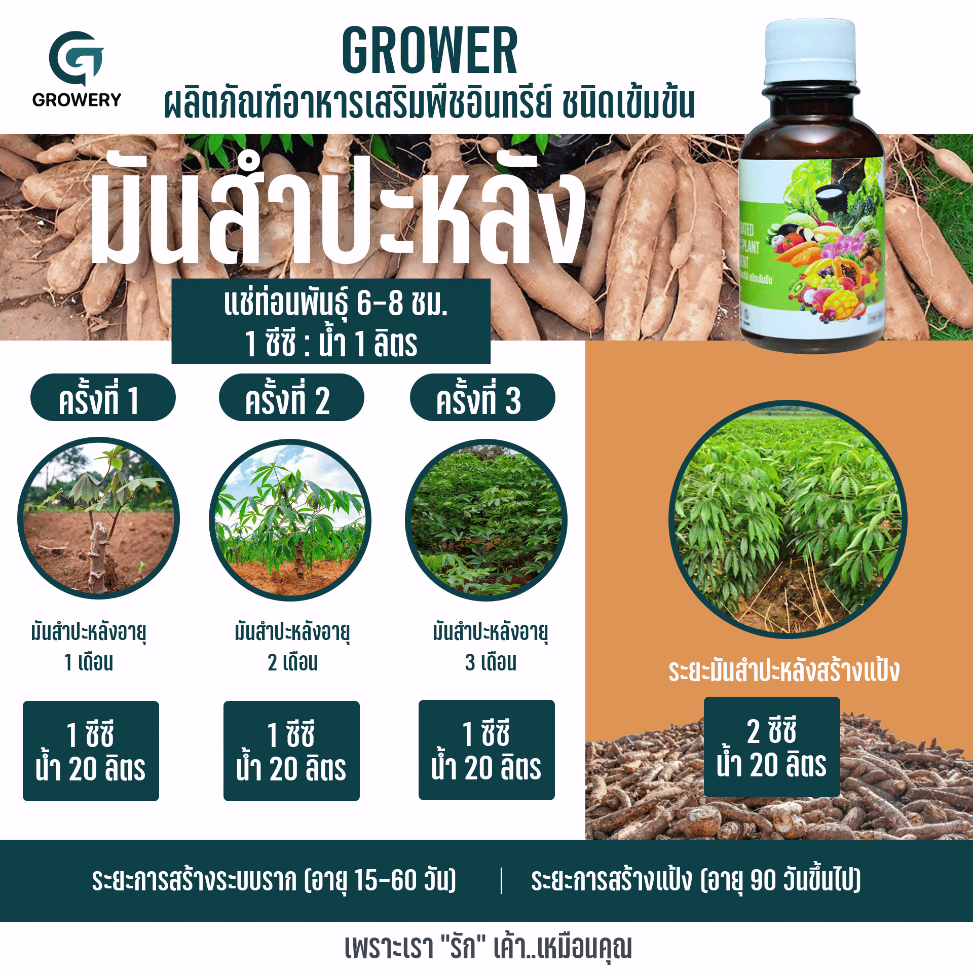 แนะนำการใช้ Growery ตามชนิดพืช 1