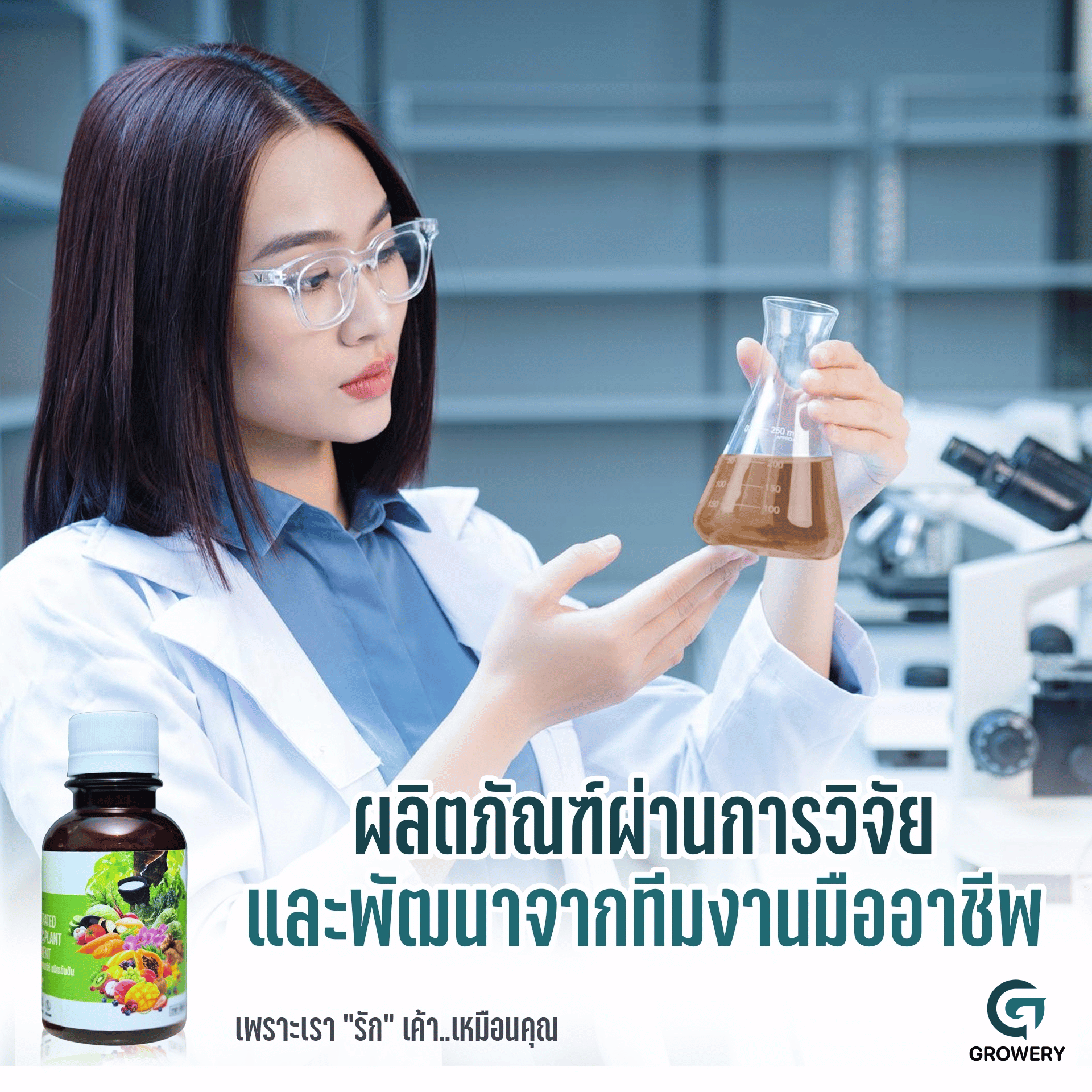 โรงงานและมาตรฐานการผลิต Growery 2